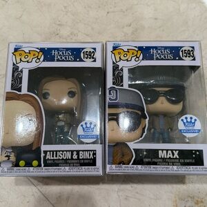 Max and Allison & Binx Hocus Pocus Funko Bundle